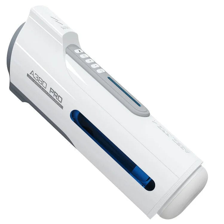 Complete masturbator kit with USB cable and accessories display