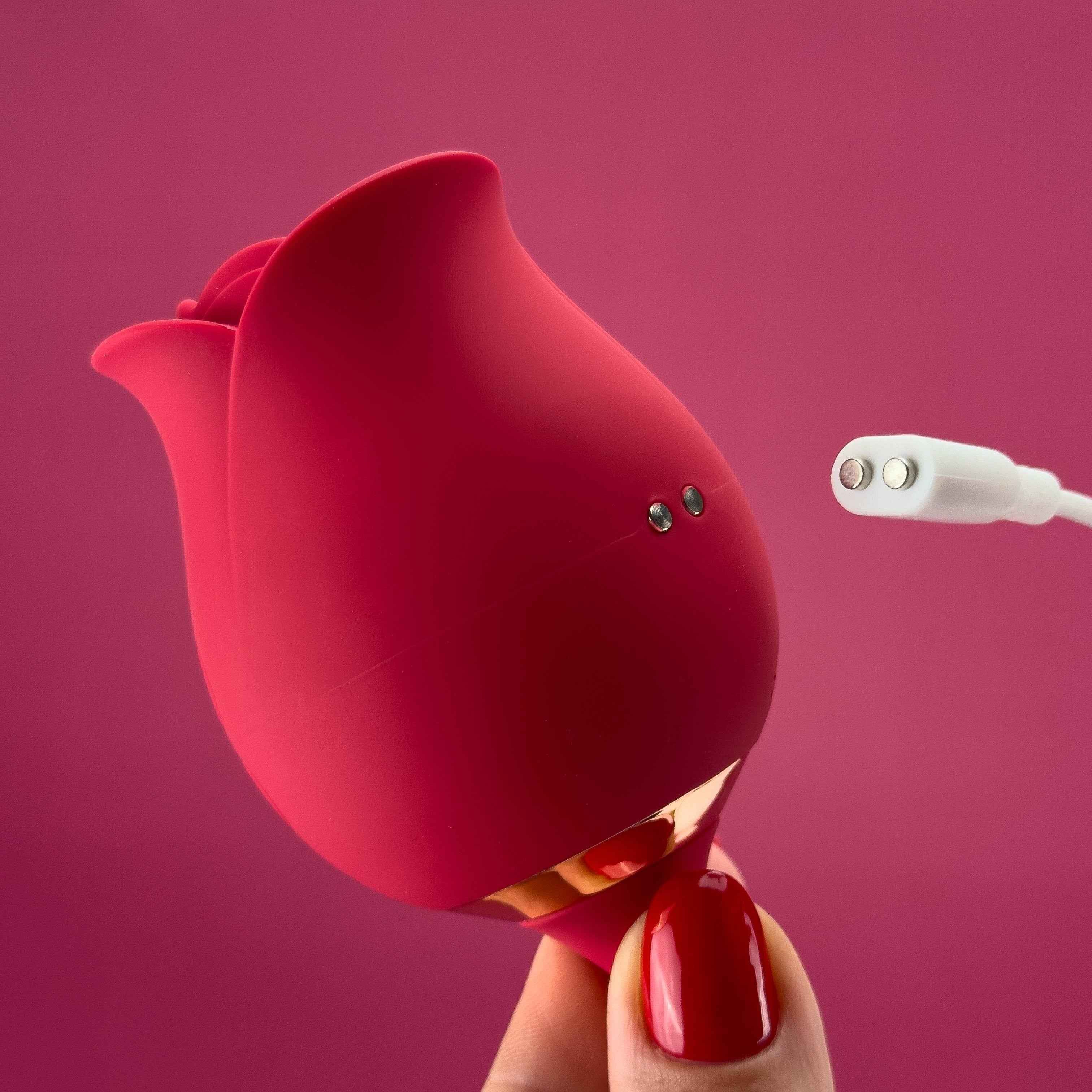 Rosebud Thruster Dual Rose Vibrator