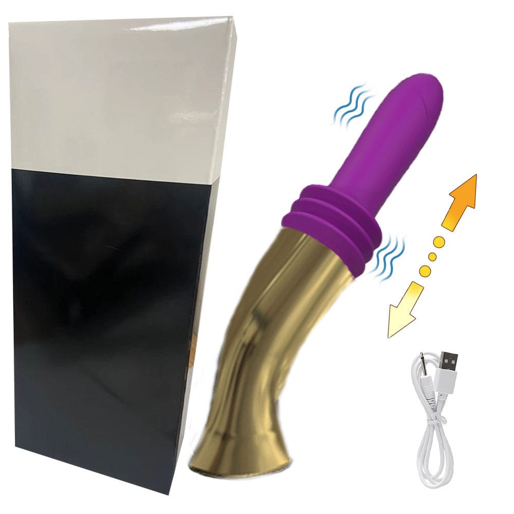 Automatic vibrating stick showing sleek design and compact size