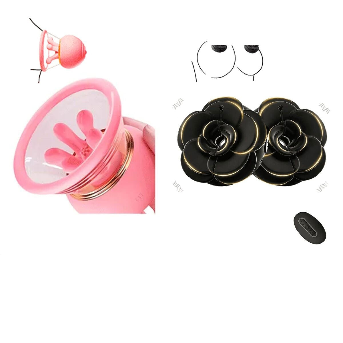 Nipbloom Chest Toy - 1 Piece Kneading & Suction Chest Toy color or variant view