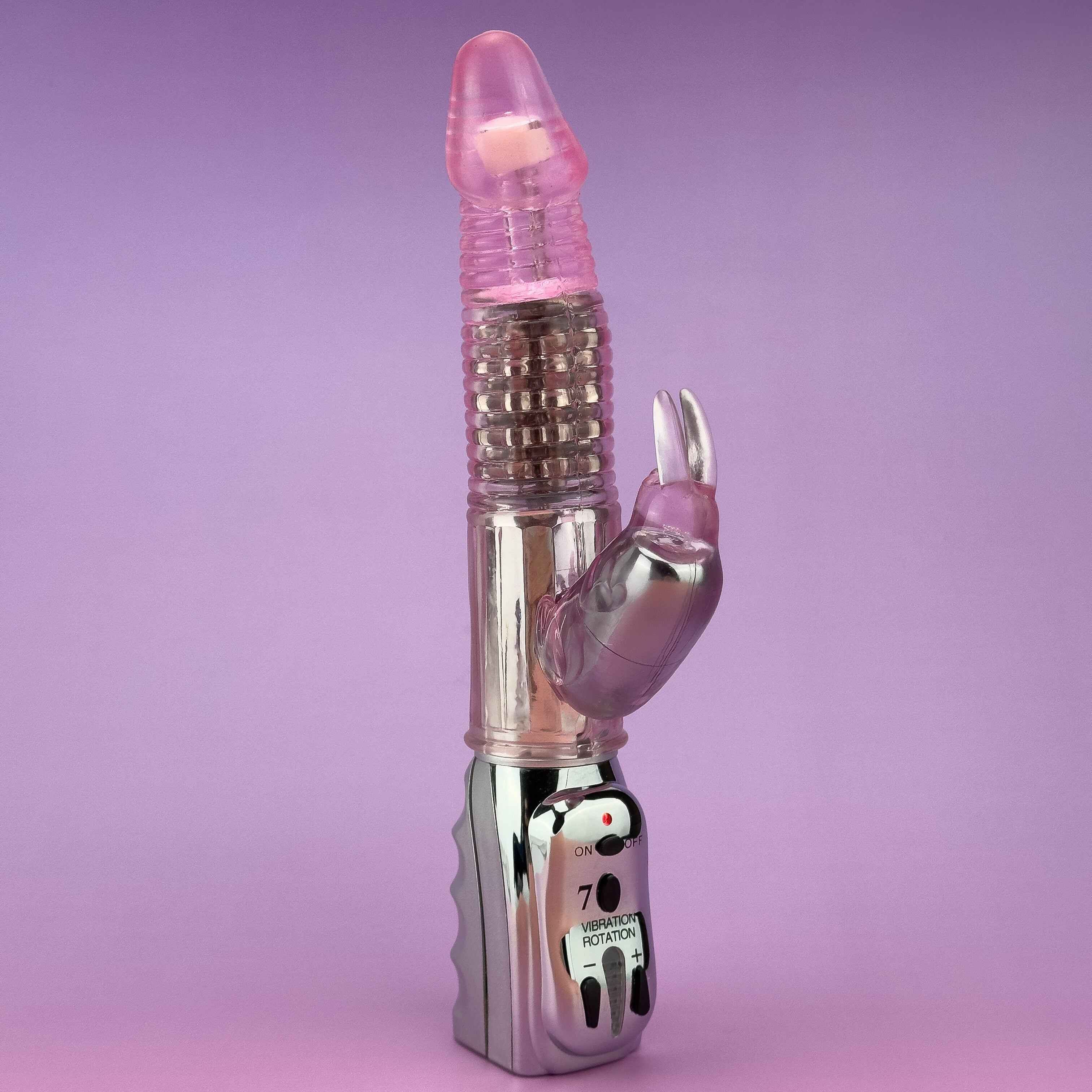 Eden Wild Bunny Rabbit Vibrator with Massage Beads