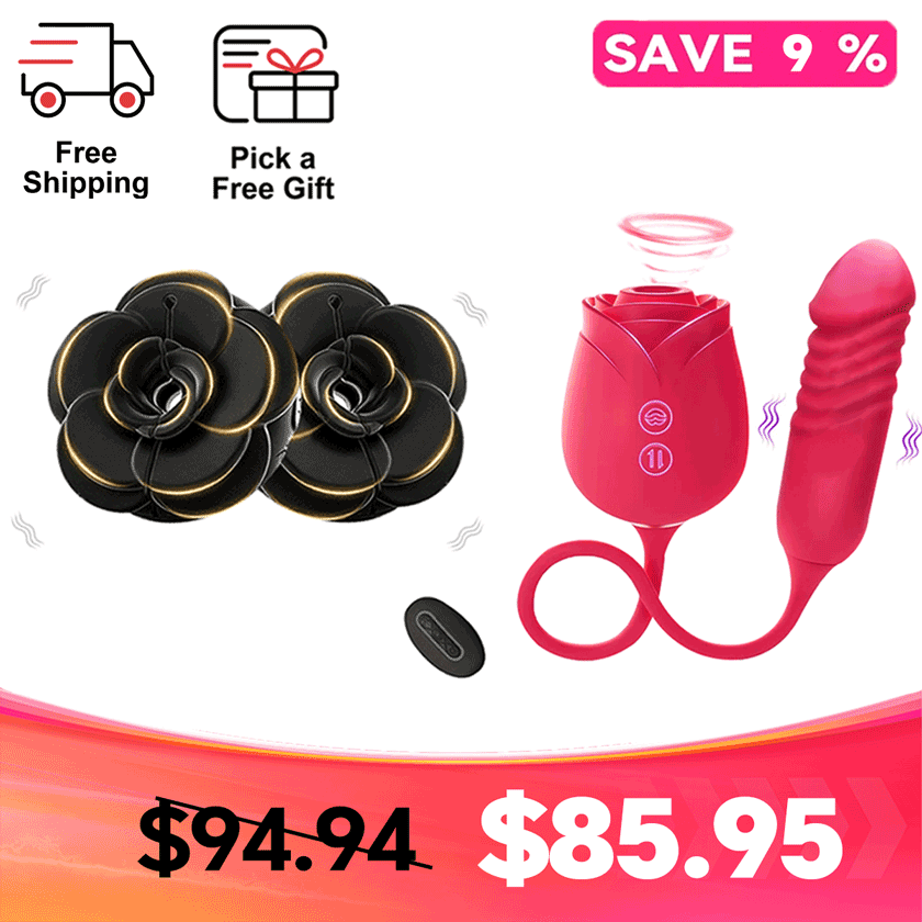 Full-Body Stimulation Set - Vibe Chest Clamps & Dual - nipple suction vibrator featuring waterproof, rechargeable, body-safe