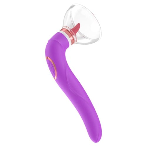 intimilife - Female Clitoral Sucking Tongue Vibrator-IntimiLife
