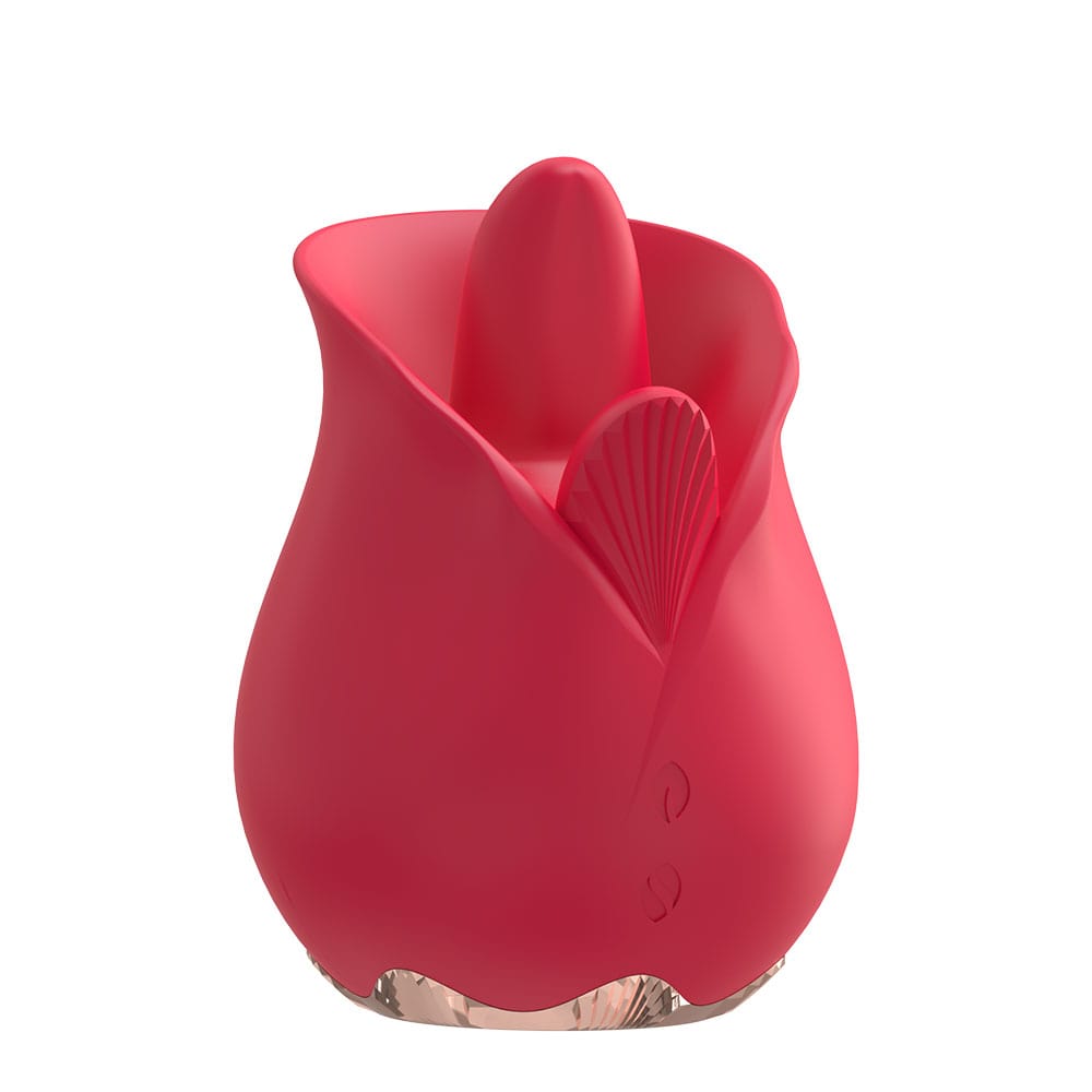 intimilife - Roman 9 Frequency Tongue-licking Rose Toy-IntimiLife