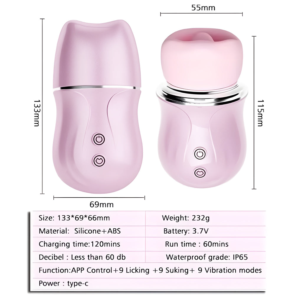 PearlMouth - Premium Oral-Like Massager with Soft