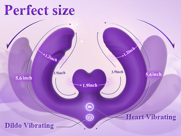 Multi Playing Double-Ended Vibrator