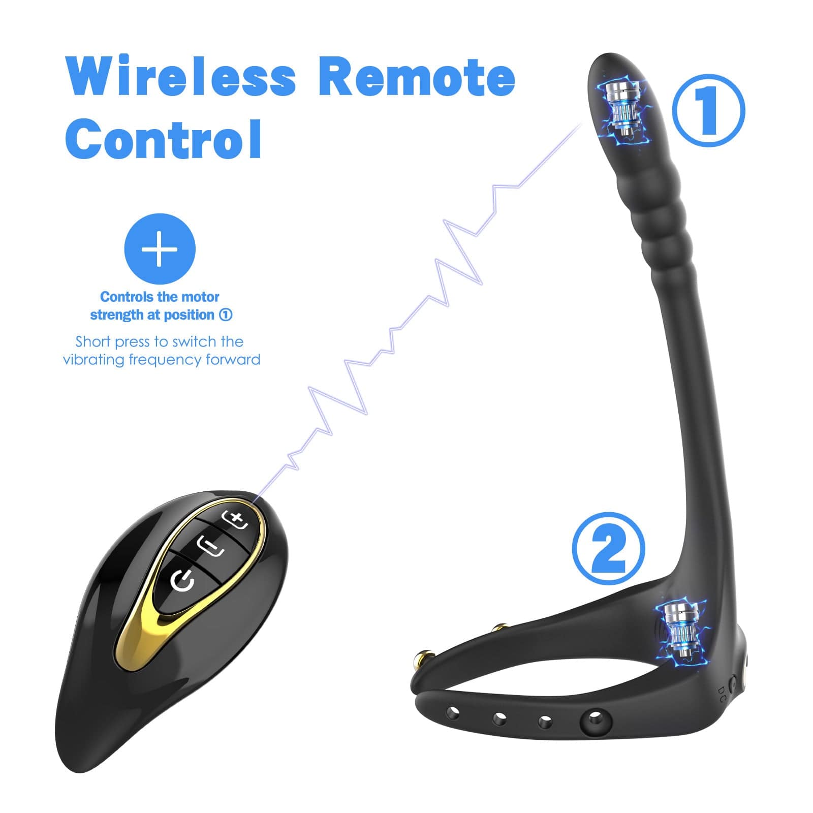 USB charging port detail of waterproof adult wellness product