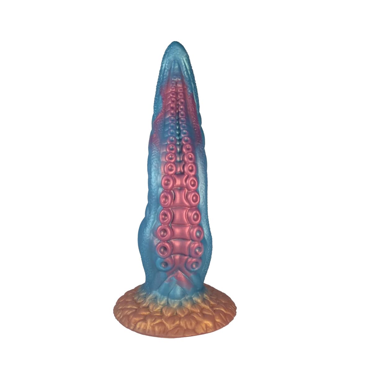 6.69‘’ Ocean Blue Octopus Tentacle Silicone Anal Dilator Fantasy Dildo-IntimiLife