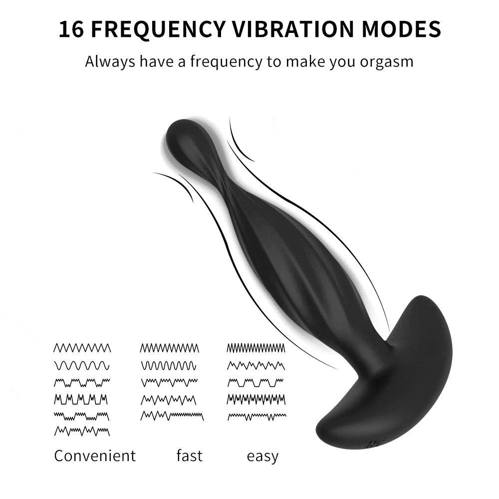 Anal Plug Vibrator Male Prostate Massager G-spot Masturbator-IntimiLife