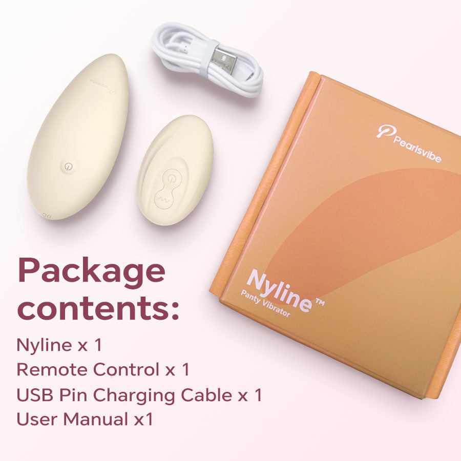 Pearlsvibe Nyline Remote Wearable Panty Massager for Women
