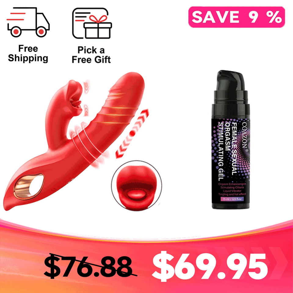 Thrya - Rabbit Dual-Action Massager with Tongue Tip