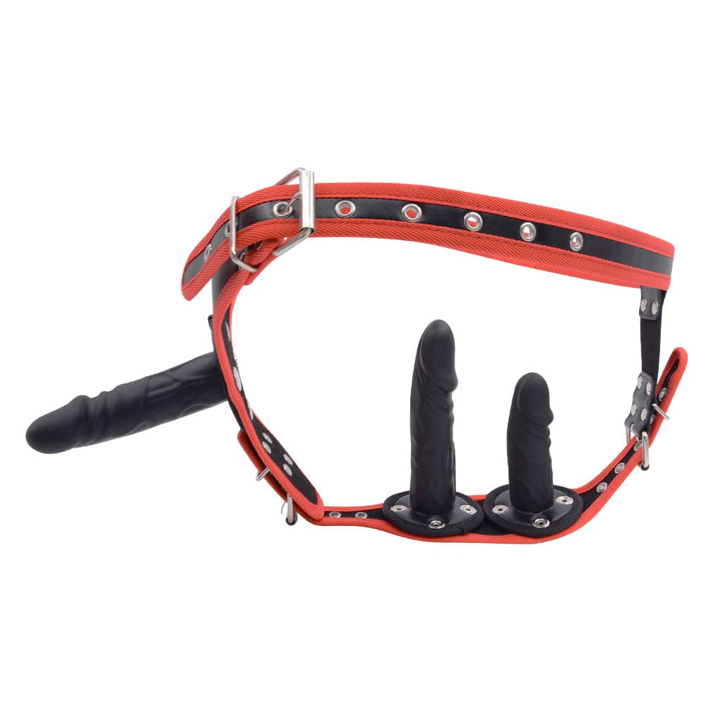 Adjustable shoulder straps and hollow waist design on wearable harness