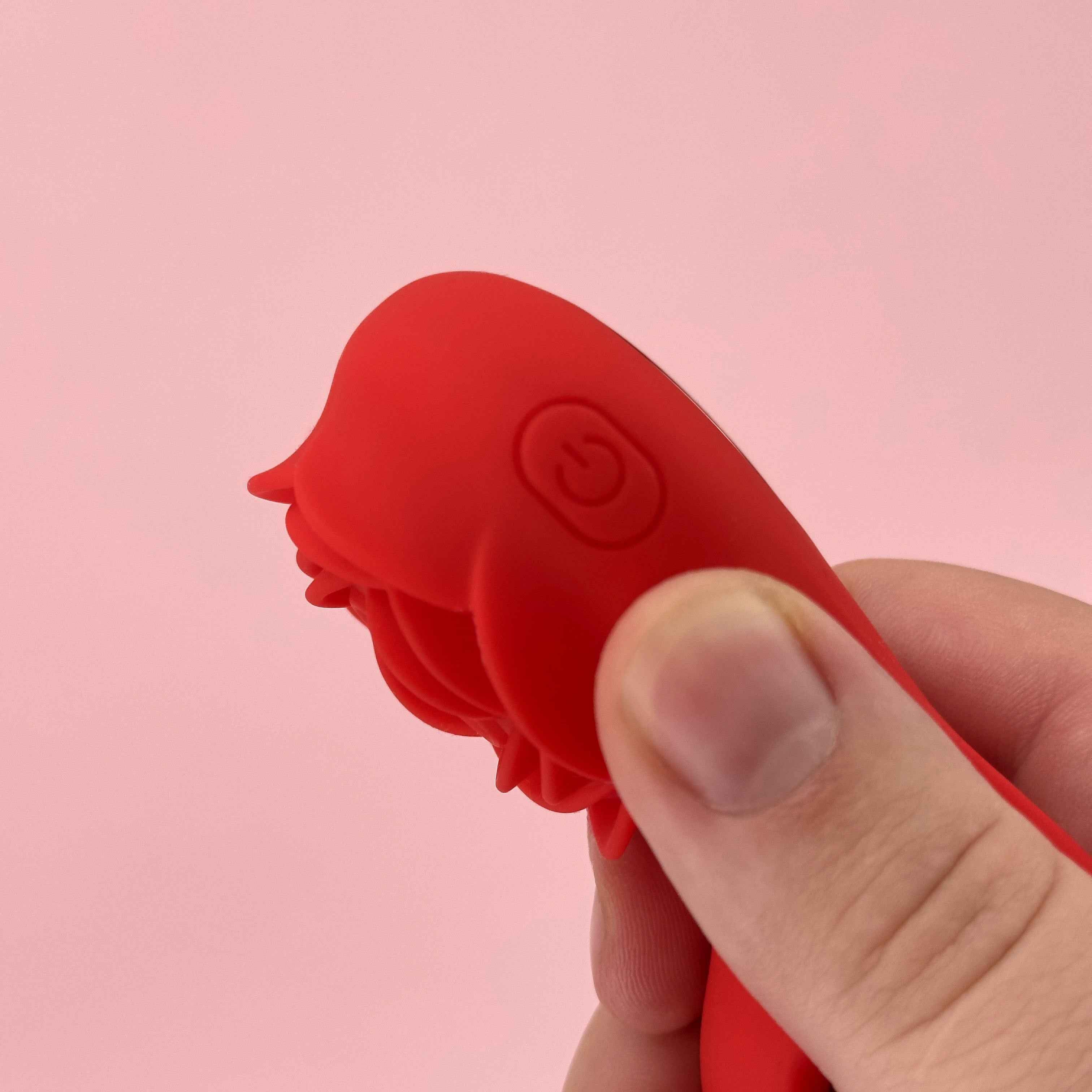 Connection Dual Romance Rose Vibrating Cock Ring