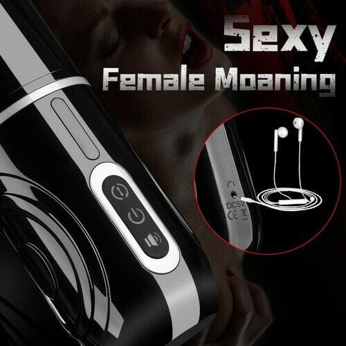 PowerKing Ultra-Technical Hands-free 7 Telescopic Rotation Modes Male Masturbator Cup-IntimiLife
