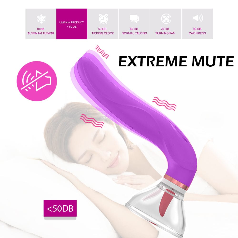 intimilife - Female Clitoral Sucking Tongue Vibrator-IntimiLife