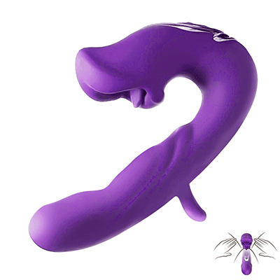 PulseWave Rabbit Massager - 3-in-1 with Tongue-Style Motion - AnneToys