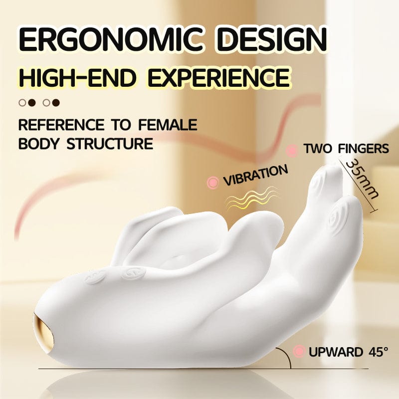 Realistic Finger Flapping Clitoris G Spot Vibrator-IntimiLife