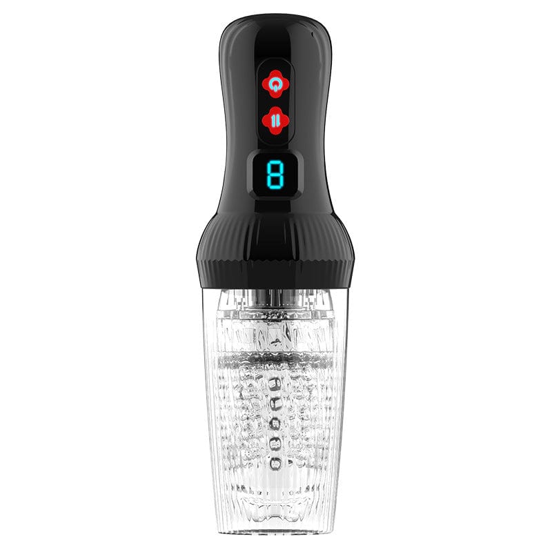 Waterproof automatic stroker shown in shower setting for versatile use