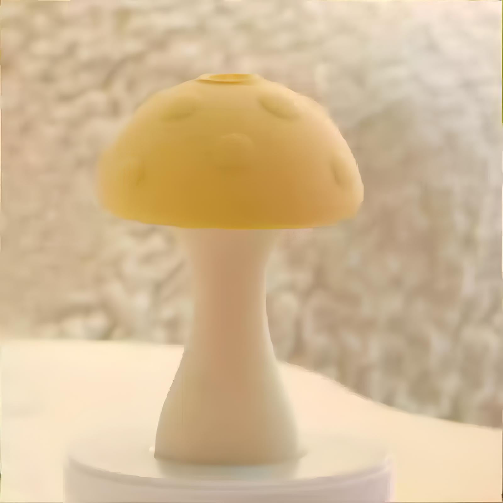 Mushroom Clitoral Sucking Stimulation Vibrator With Luminous Dust Cover-IntimiLife
