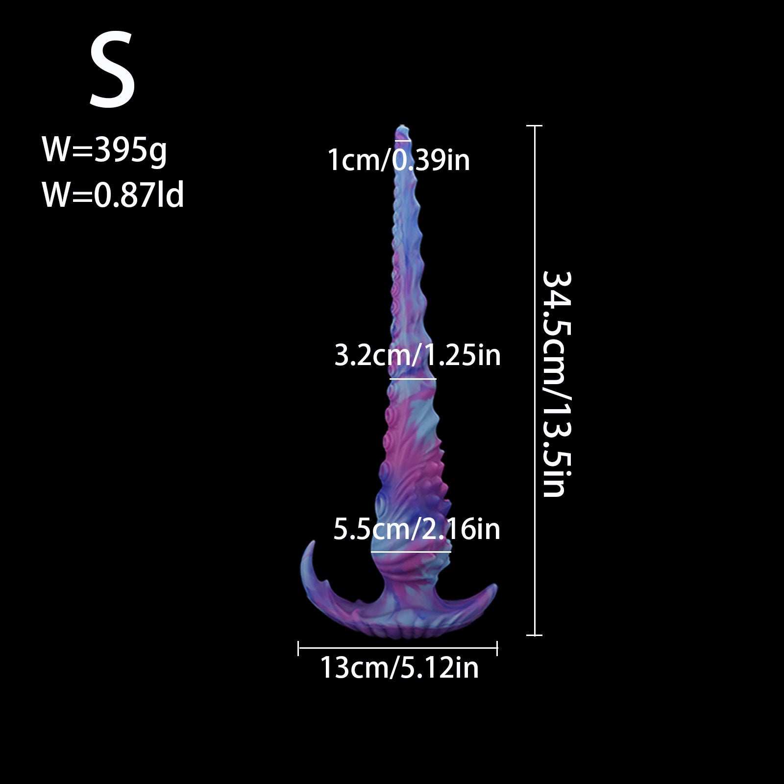 13.5‘’ Long Dildo Huge Anal Plug Monster Fantasy Knot Dildos-IntimiLife