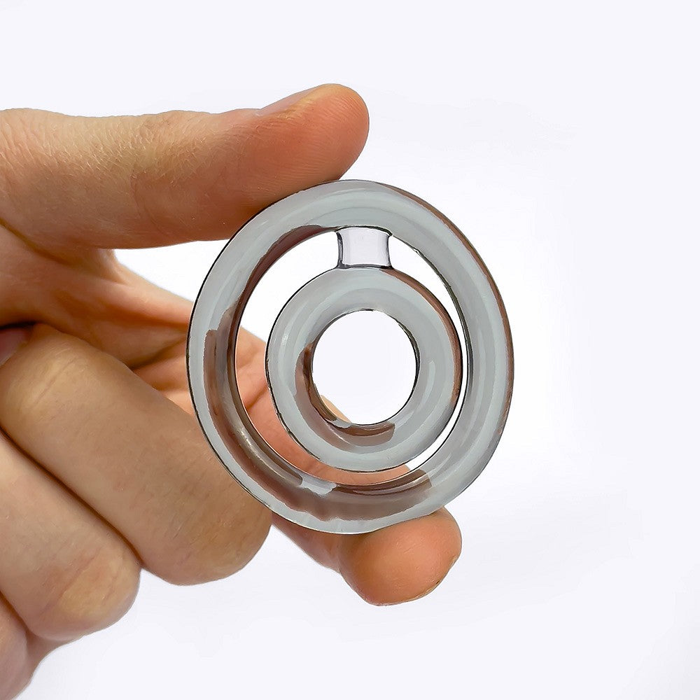 Double Loop Stretchy Cock Ring Cock Ring product image 1