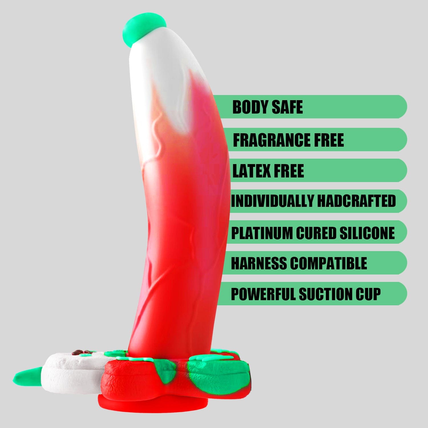 AIMITEX Gingerbread Man Dildo Suction Cup Manual Masturbator-IntimiLife