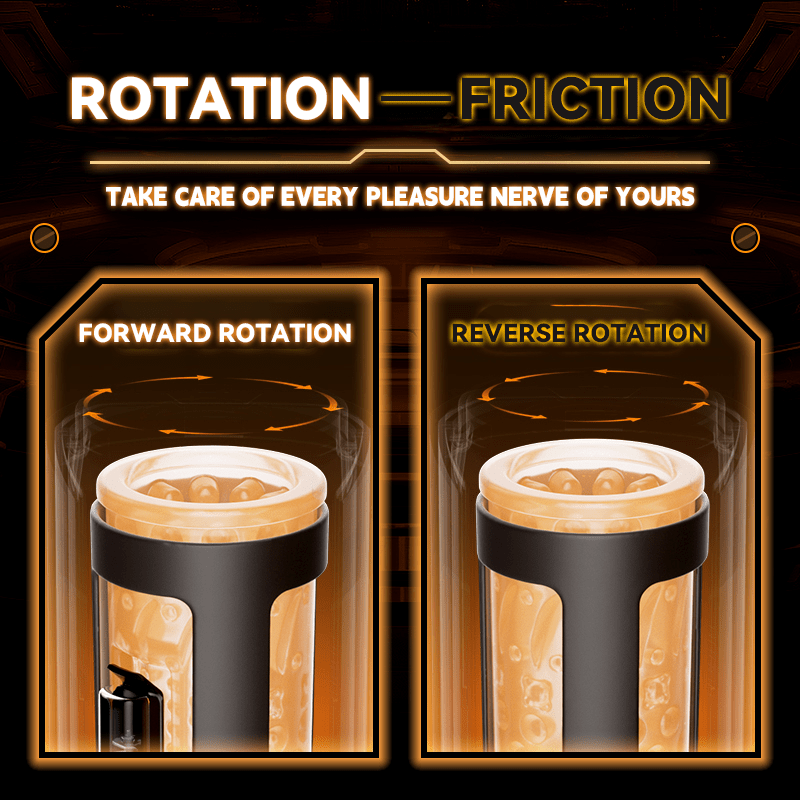 Fully Automatic Retractable Adult Male Pleasure Mechanical Cup-IntimiLife