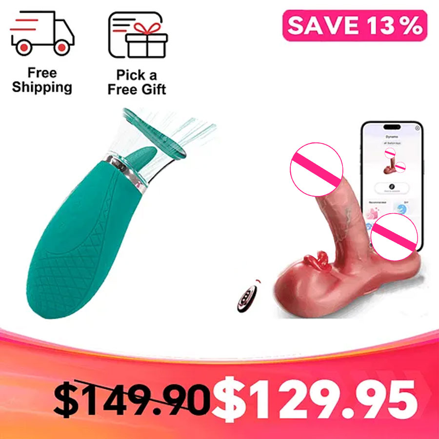 LickMuse Ergonomic Tongue-Style Suction Massager