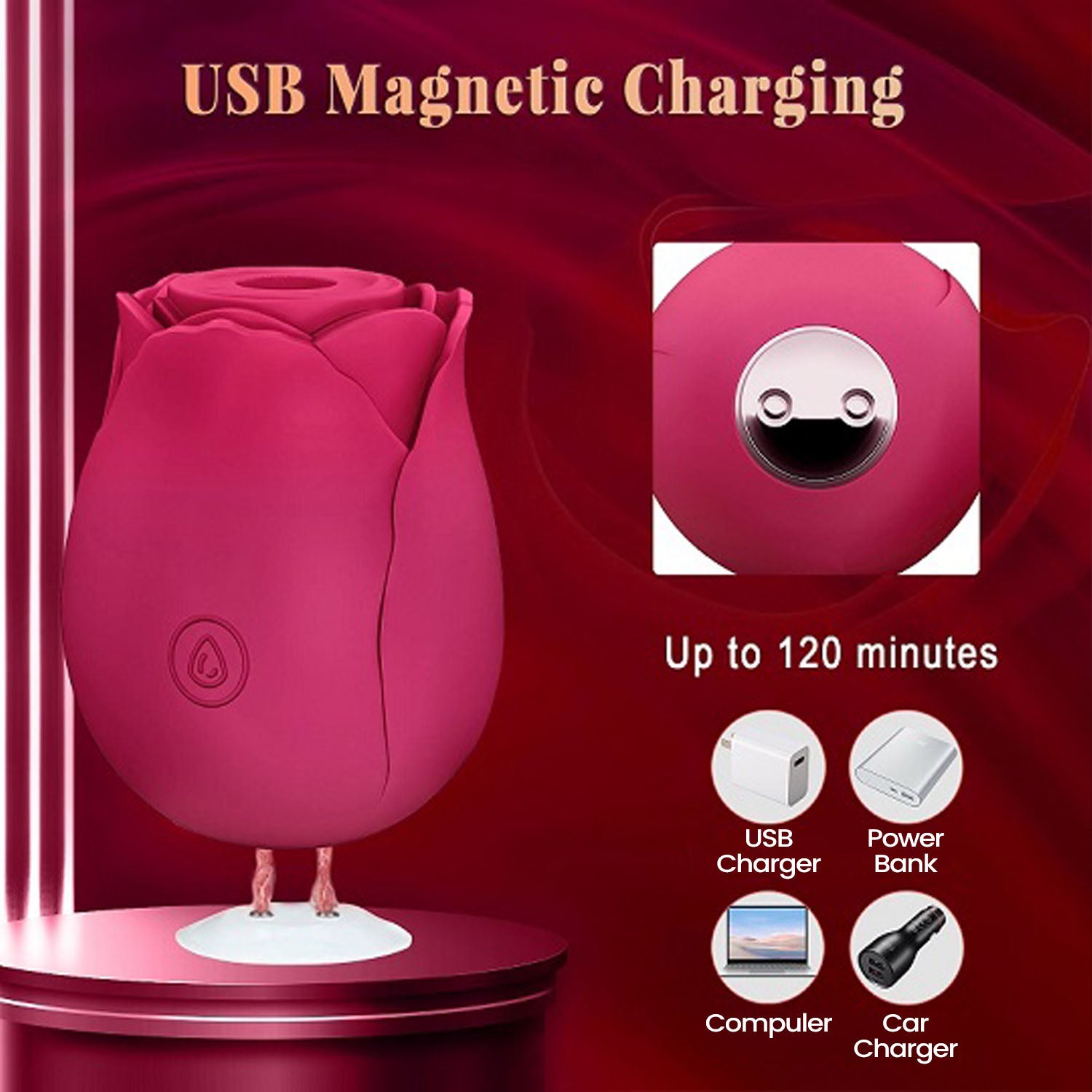 Original Suction Rose Toy® with Free Storage Bag