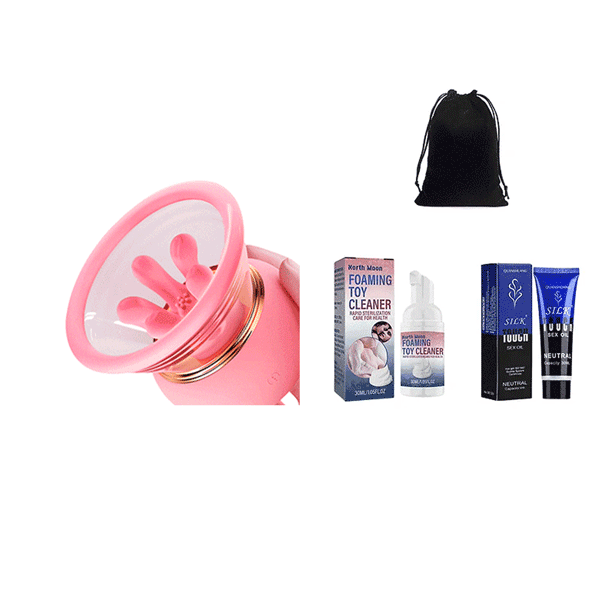 Nipbloom Chest Toy - 1 Piece Kneading & Suction Chest Toy features and controls