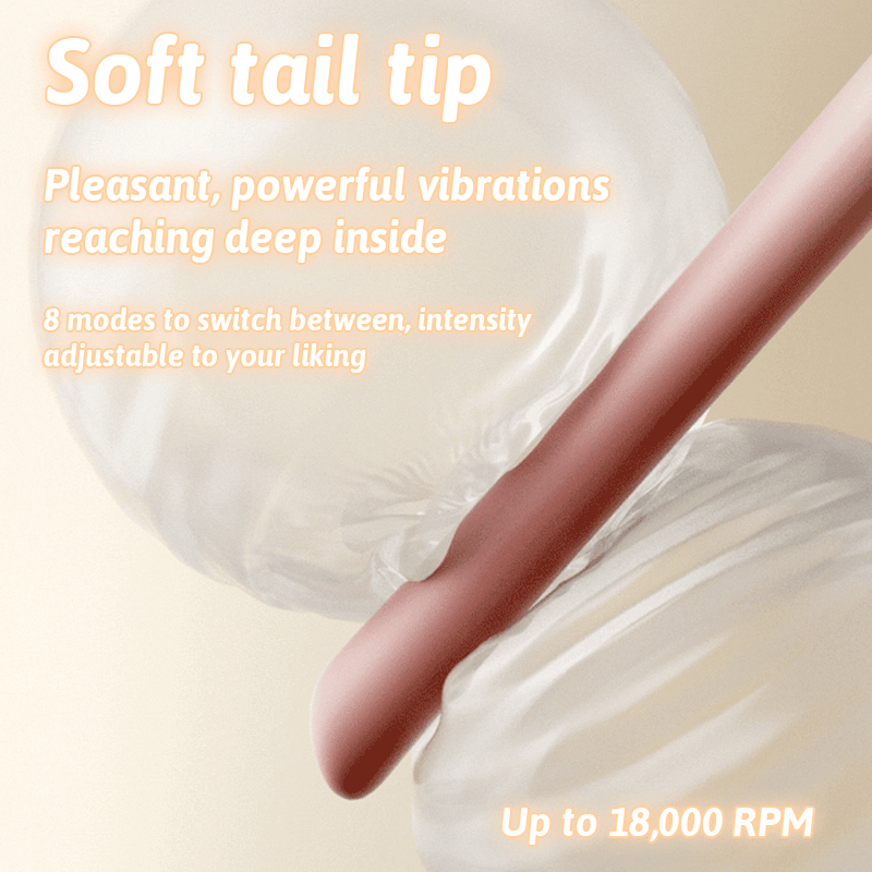 Calla Dual-Head Clit Licking & G-Spot Wand Vibrator-IntimiLife