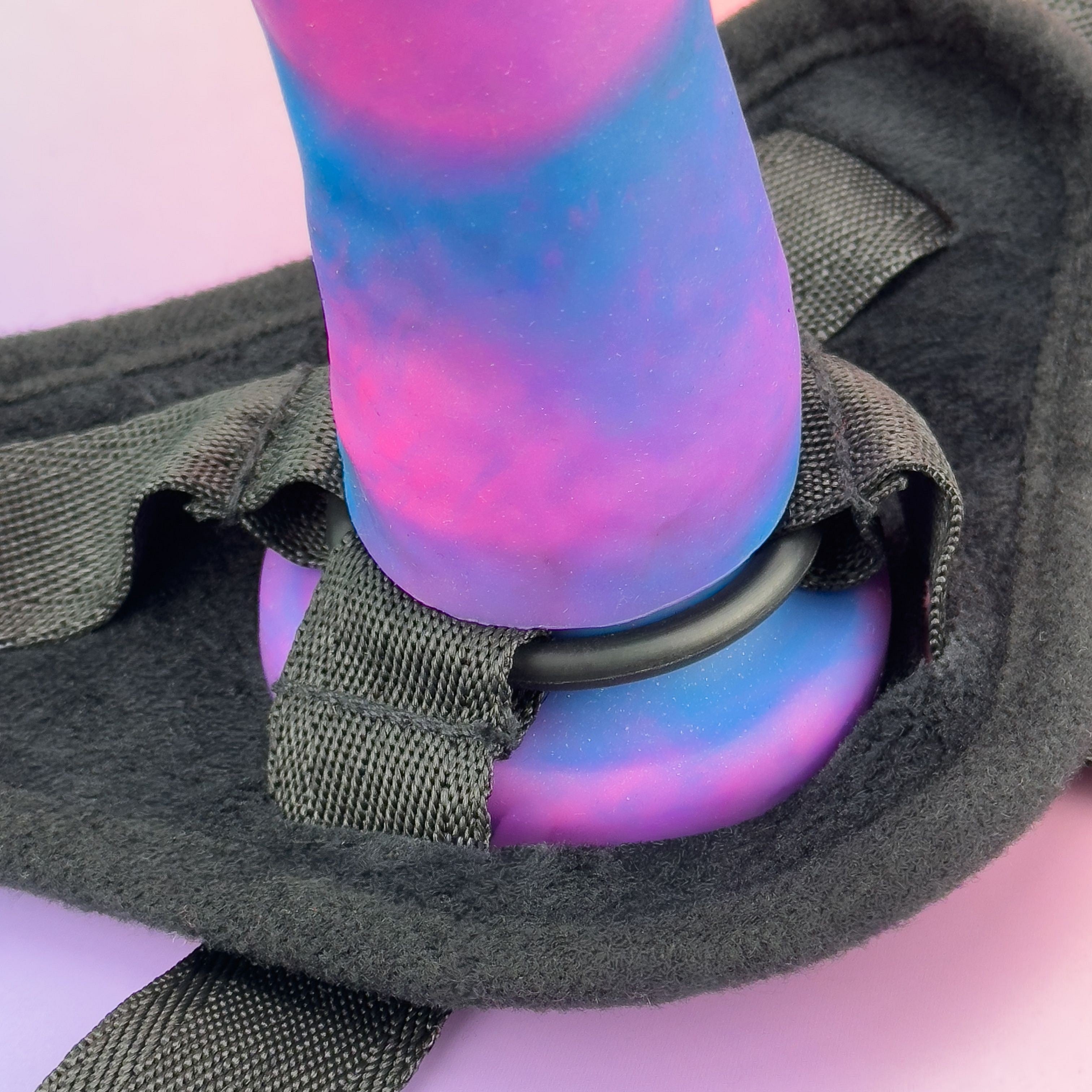 Soft Touch Harness and 8" Silicone Dildo Set Strap On Harness product image 4