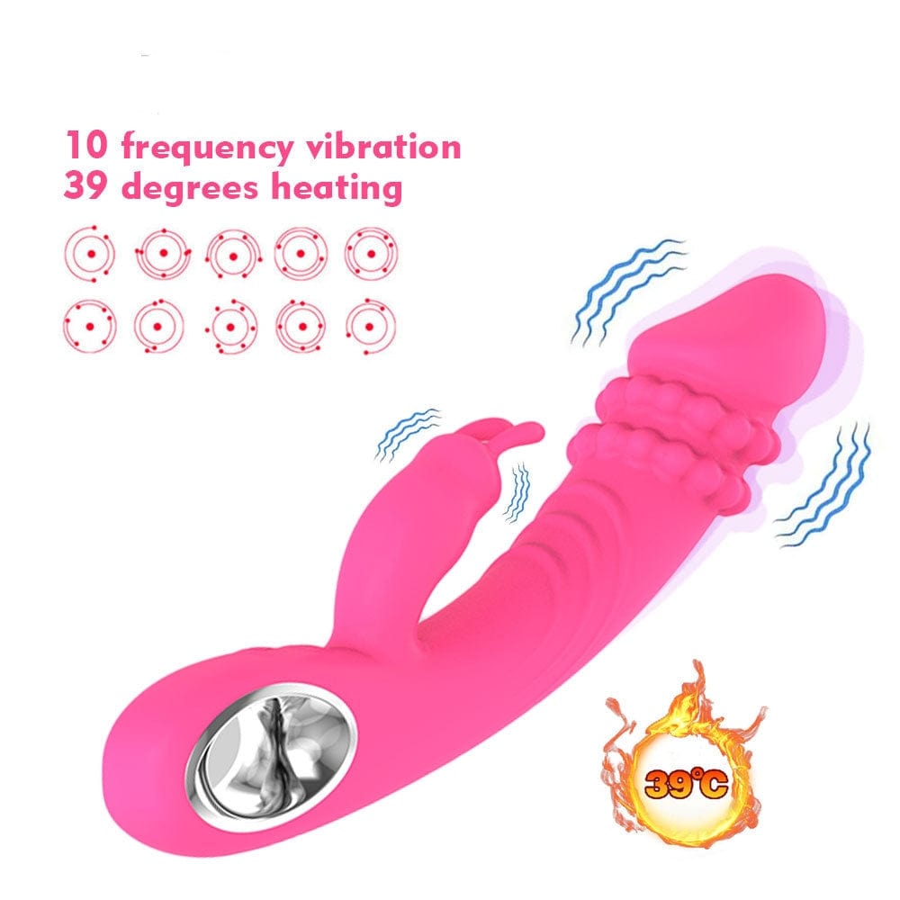 intimilife - Heating Pearl Rabbit Vibrator-IntimiLife