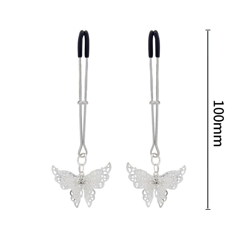 Butterfly Nipple Ring Bell Clamps-IntimiLife