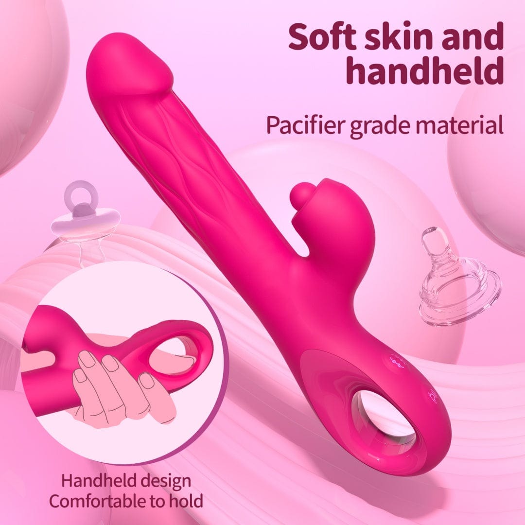 Jinny 4 In 1 Clitoris Tapping G-spot Expansion Vibrator App Control-IntimiLife