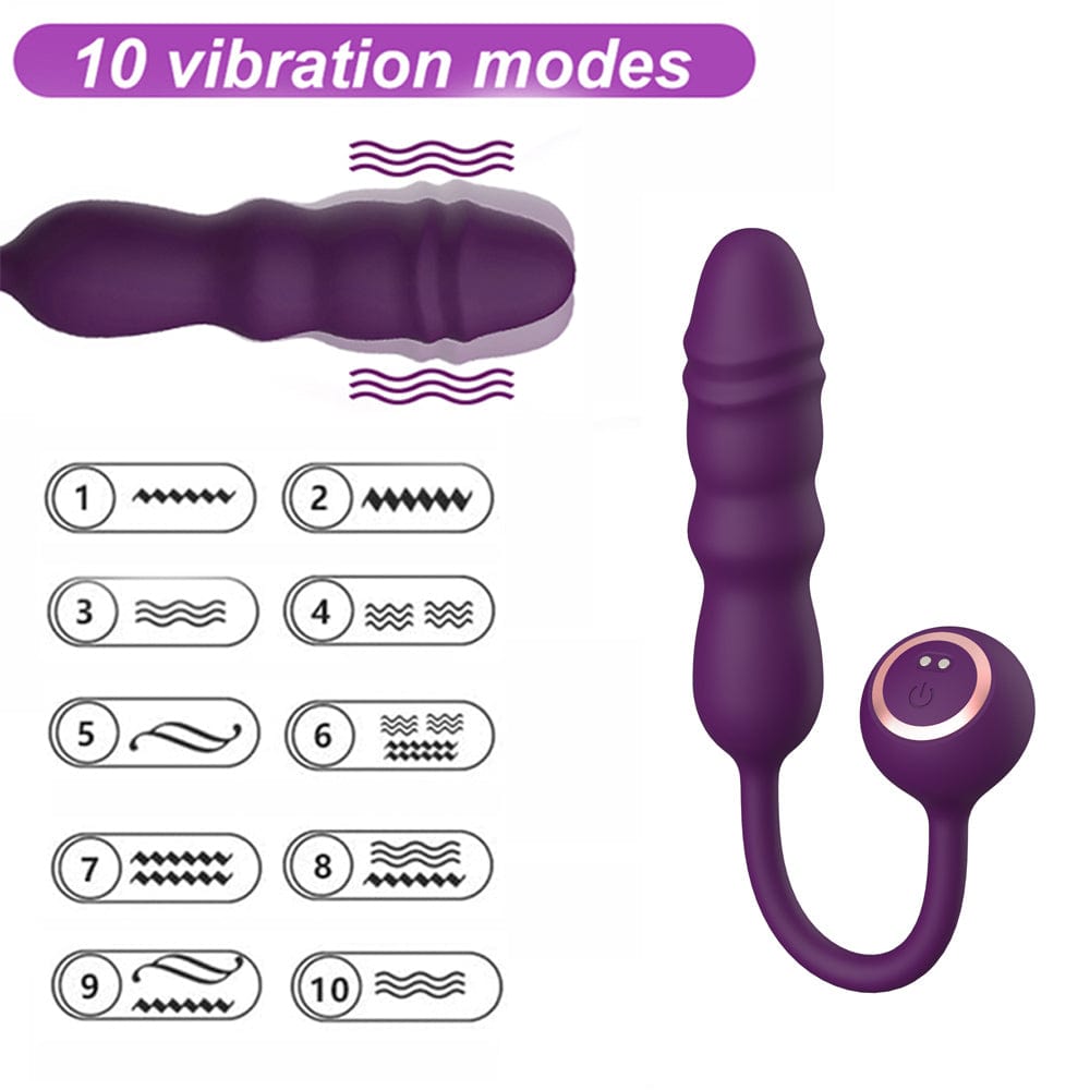 10 Frequency Telescopic Vibrator-IntimiLife