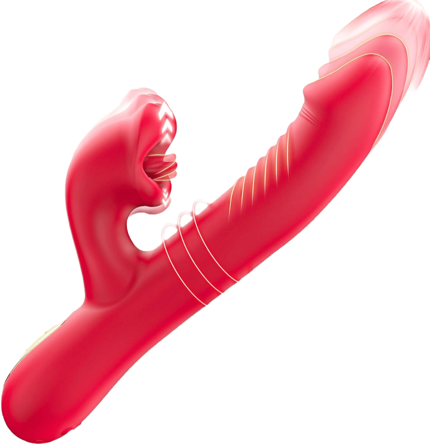 Upgraded Rose Muncher 5 In 1 Thrusting Clitoral G Spot Vibrator-IntimiLife