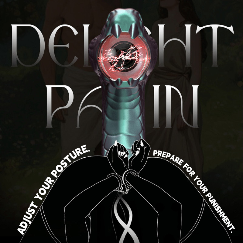 Blush Snake - shaped Vibrating  G SPpot Vibrator-IntimiLife