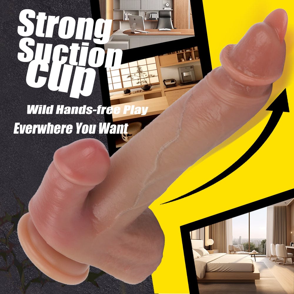 Suction cup base attached securely to smooth surface demonstration