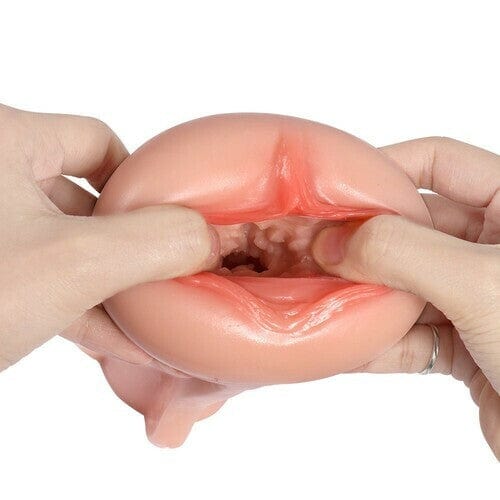 10 Vibrations Pussy Pocket Moaning Male Masturbators-IntimiLife