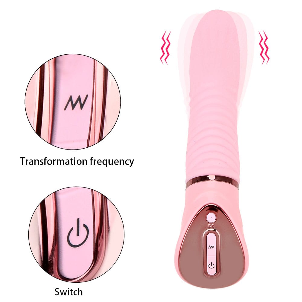 intimilife - 10 Speed Tongue Vibrator Female Masturbation G-spot Multifunction-IntimiLife