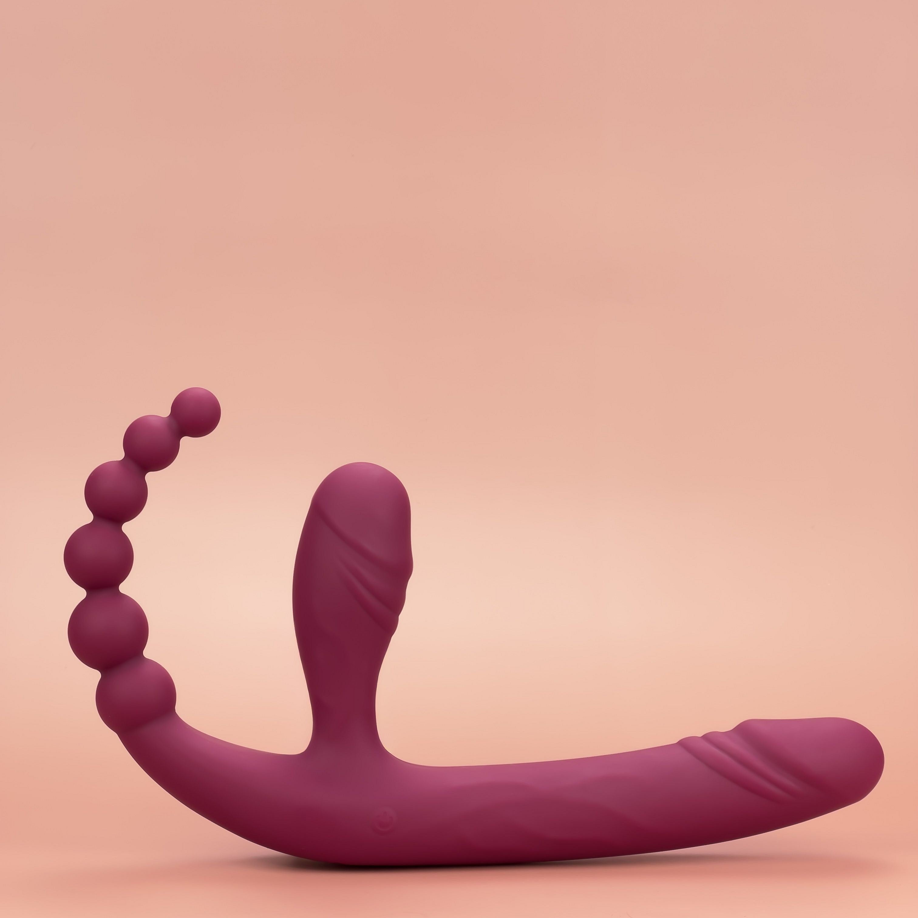 Three Way Love Dp Strapless Strap On product image 6