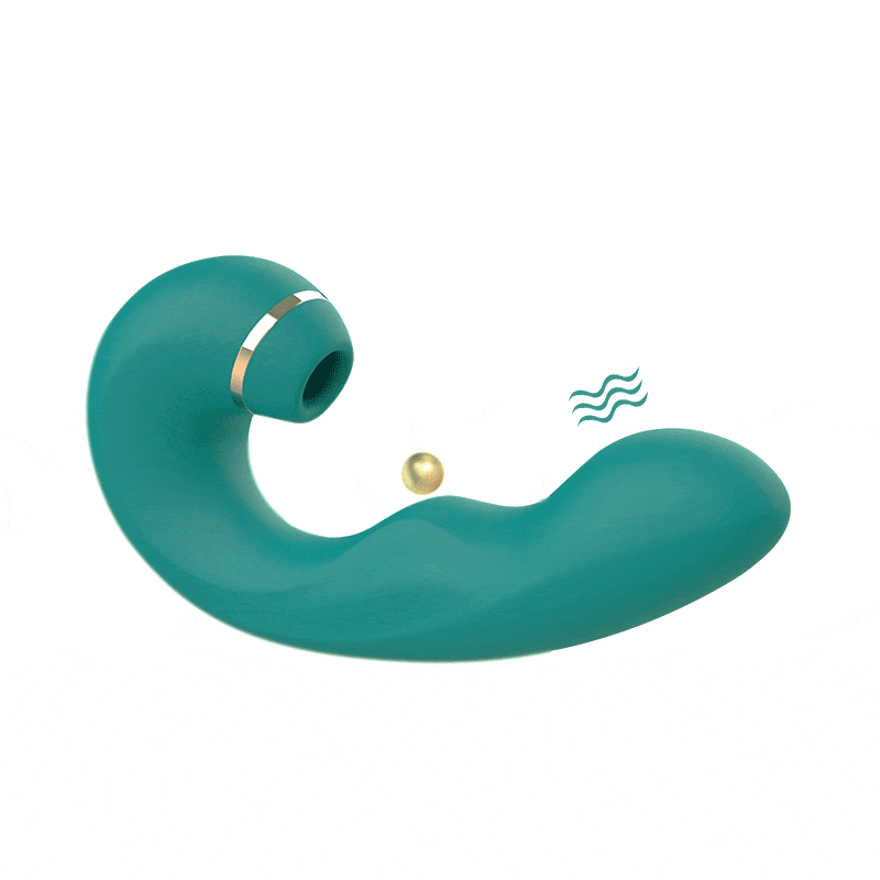 Tapping Sucking G-spot Vibrator-IntimiLife