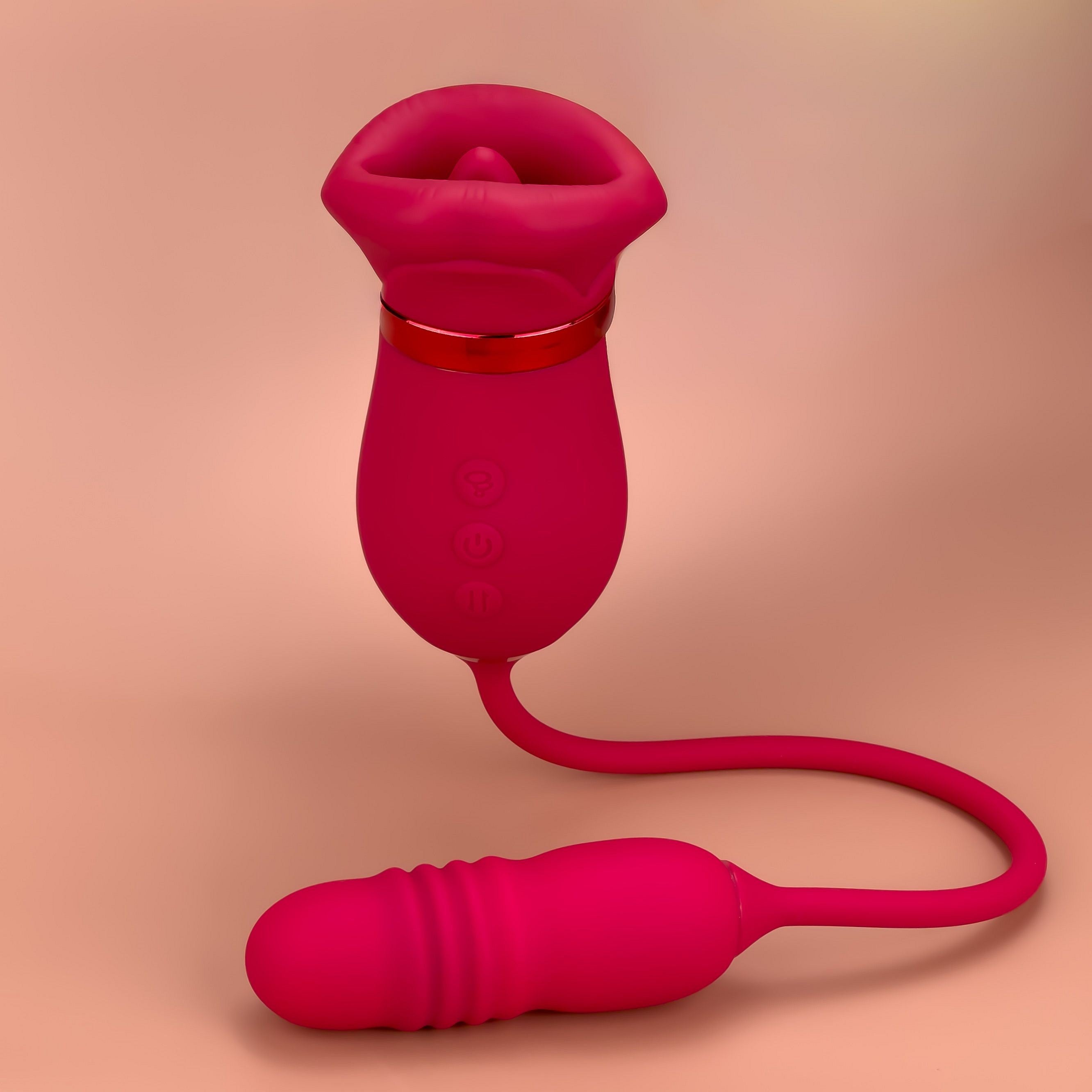 Kissing Thruster Big Mouth Vibrator product image 2
