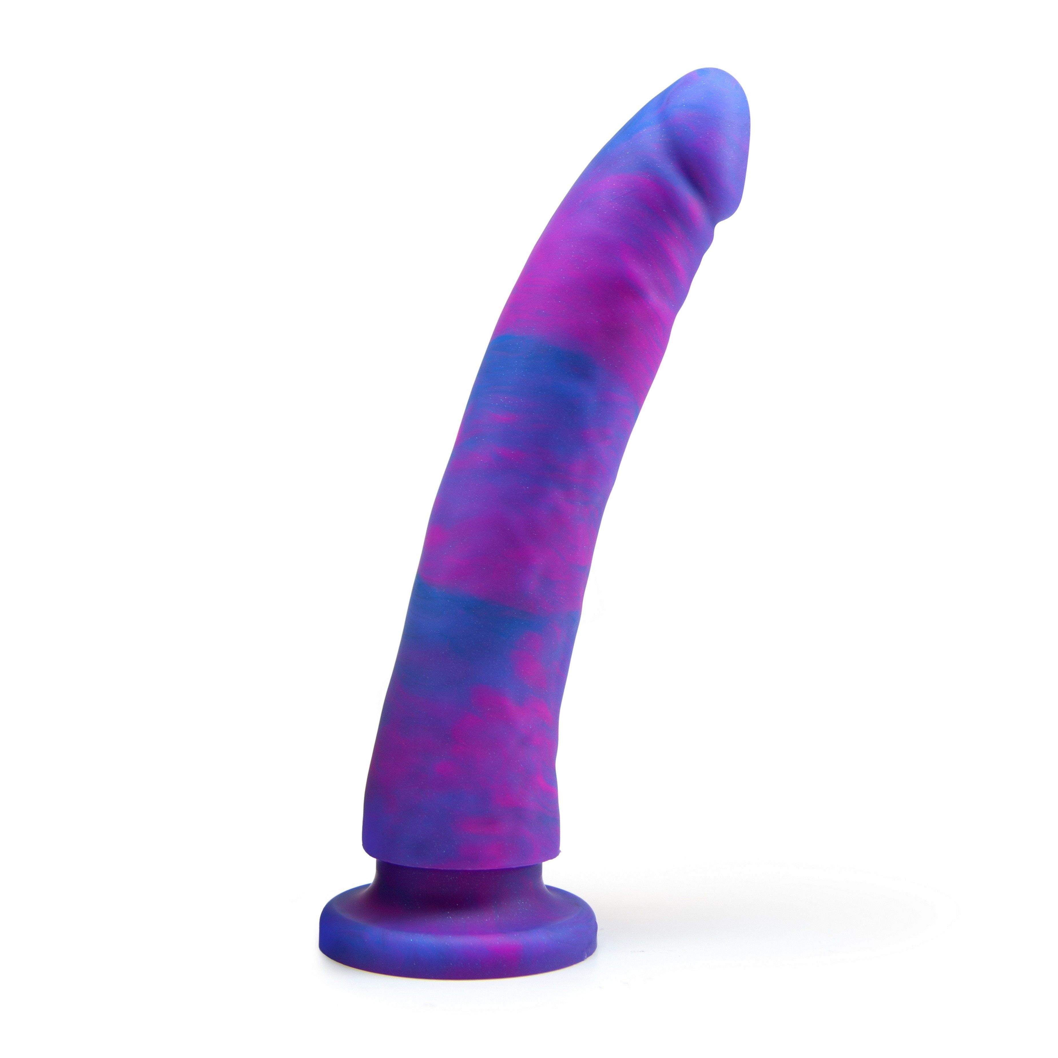 Wide Back Vegan Harness and 8" Silicone Dildo Set Strap On Harness product image 3
