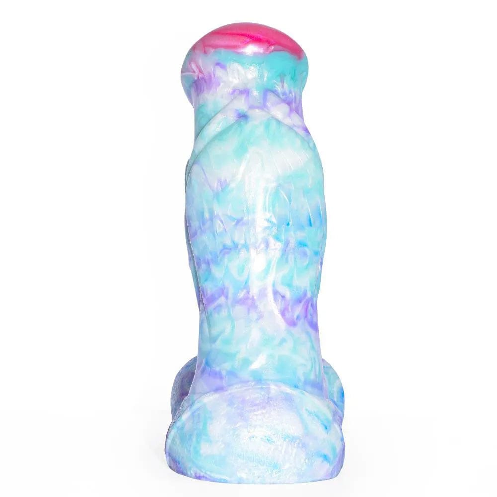 7.48‘’ Colorful Soft Mushroom Head Silicone Artificial Dildo-IntimiLife
