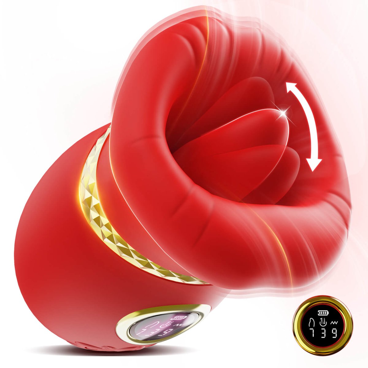 HONEYLIPS| Female Tongue Licking and Suction Clitoris Vibrator-IntimiLife