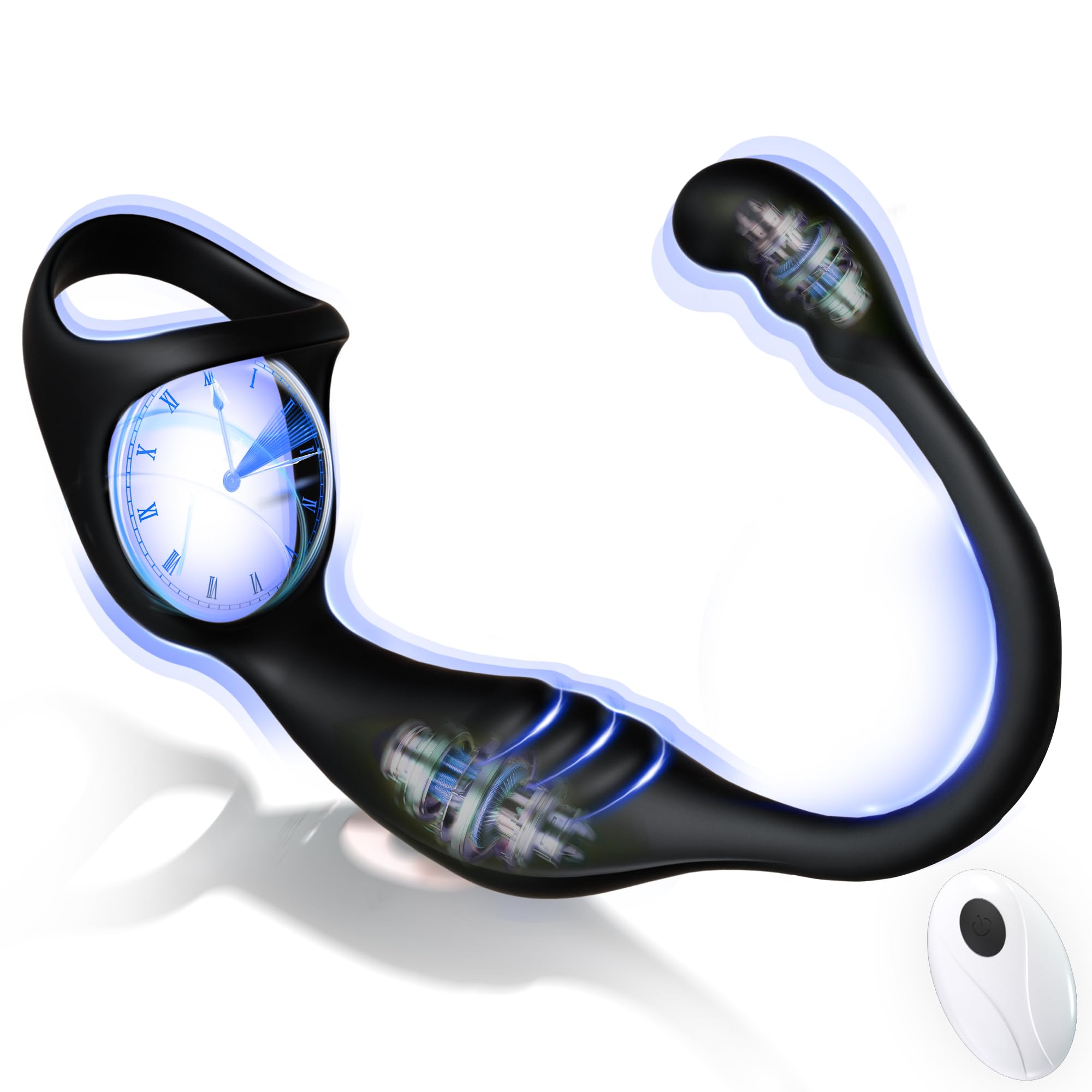 10-Mode Remote Prostate & Cock Ring Vibrator for Men-IntimiLife