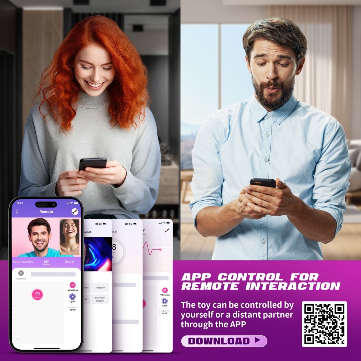 LAGOON App Control 2 in 1 Male Masturbation Penis Pumps-IntimiLife