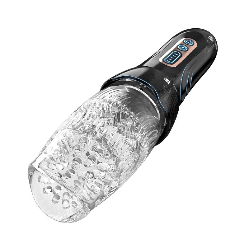 Morningbuds| Thrusting & Rotating Male Masturbator with 10 Vibration Modes-IntimiLife